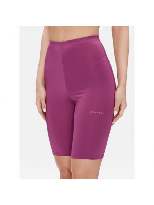 Pantaloni scurți de sport Calvin Klein Performance violet