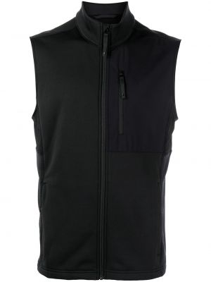 Fleece zip vest Aztech Mountain svart