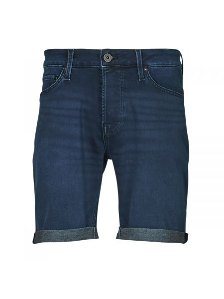Szorty jeansowe z kieszeniami Jack&jones niebieskie