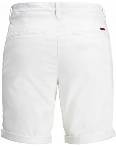 Παντελόνι chino Jack & Jones λευκό