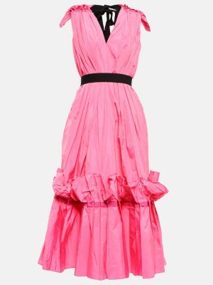 Sukienka midi Roksanda - Różowy