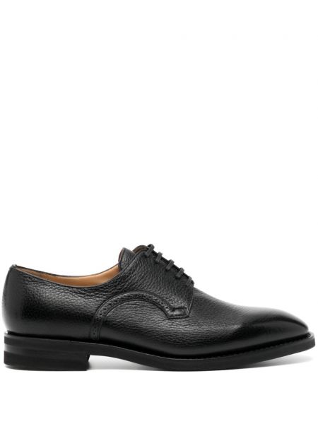 Leder derby schuhe Bally schwarz