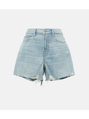 Shorts di jeans 7 For All Mankind blu