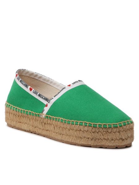 Туфлі Love Moschino зелені