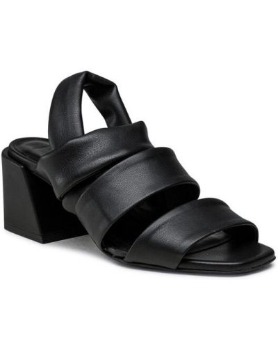 Sandále Furla čierna