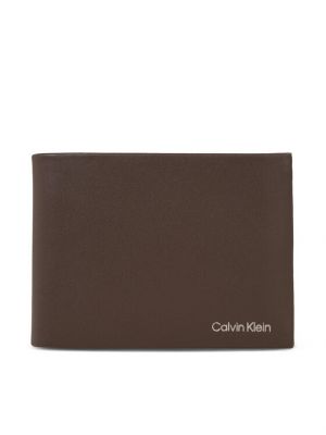 Novčanik Calvin Klein smeđa