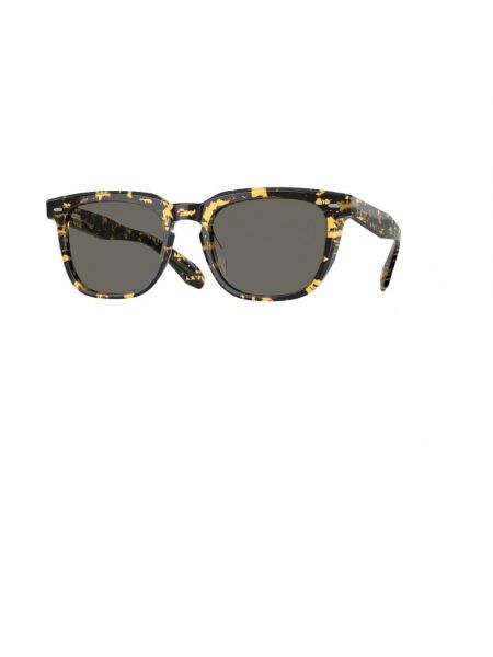 Okulary przeciwsłoneczne retro Oliver Peoples brązowe
