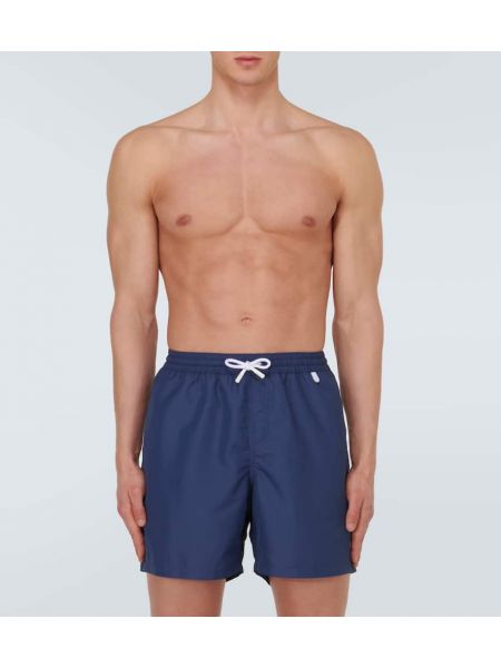 Badehose Loro Piana blau