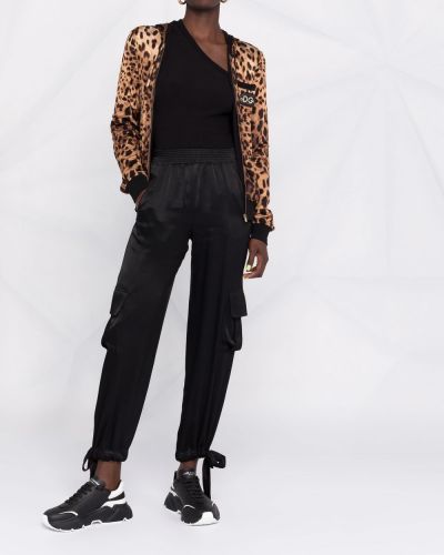 Sudadera con capucha con estampado leopardo Dolce & Gabbana Pre-owned