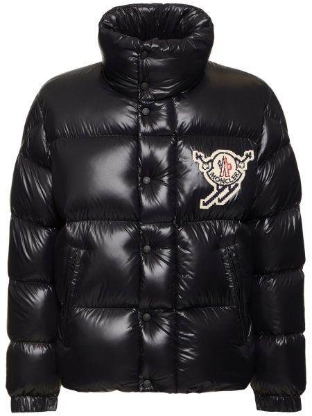 Nylon letvægtsjakke Moncler sort