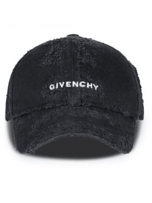 Βαμβακερό κασκέτο Givenchy μαύρο