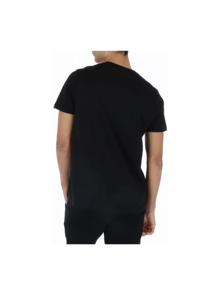 Abstrakte t-shirt Les Hommes schwarz