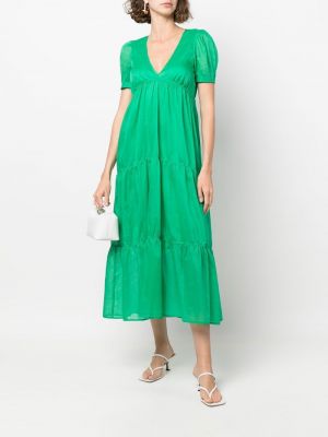 Midi šaty Blanca Vita zelené