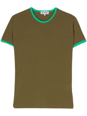 Тениска Sunnei зелено