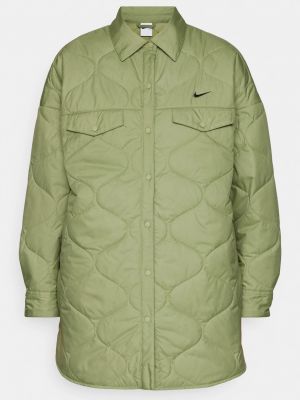 Демисезонная куртка Nike зеленая