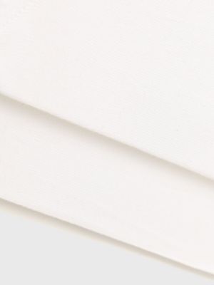 Stopki z nadrukiem Calvin Klein białe