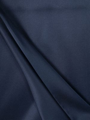 Satīna šalle ar spalvām Styland zils