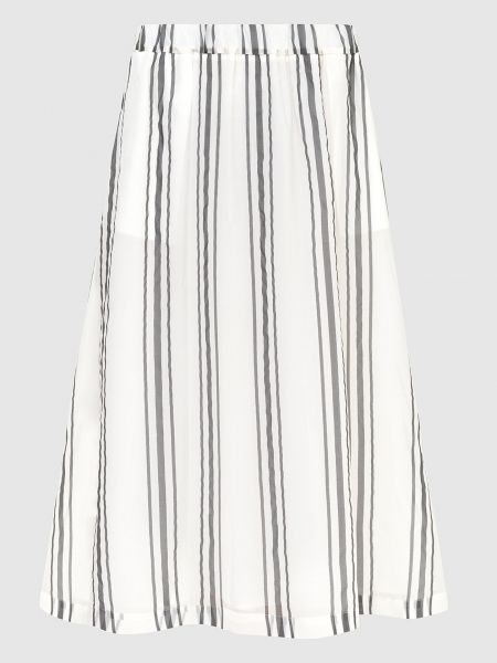 Шелковая юбка Fabiana Filippi белая