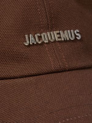 Cappello con visiera Jacquemus marrone