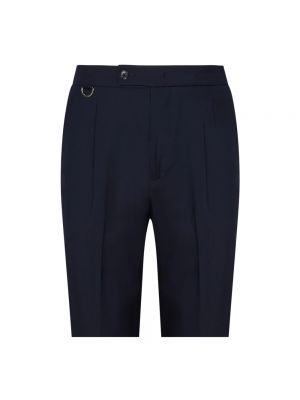 Pantalones slim fit Low Brand azul