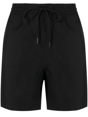 Kratke hlače z vezenjem Carhartt Wip črna