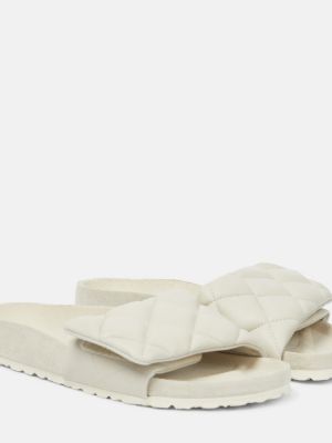 Sandale din piele Birkenstock 1774 alb