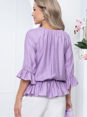 Блузка Lt Collection фиолетовая