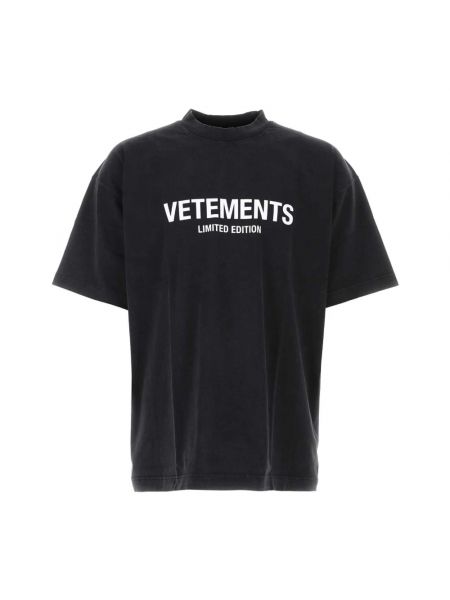 Koszulka Vetements czarna