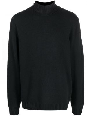 Вълнен пуловер Woolrich черно