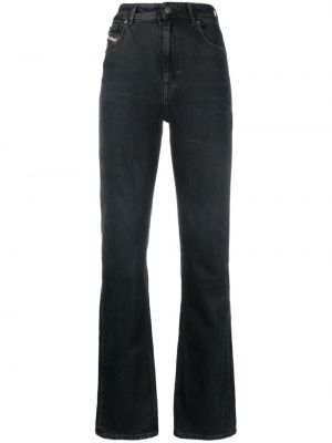 Bootcut jeans aus baumwoll Diesel schwarz
