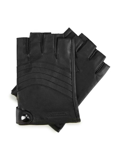 Rękawiczki skórzane Wittchen czarne