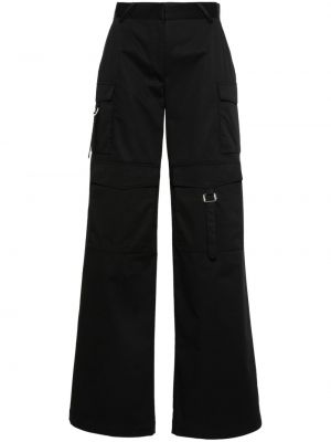 Pantalon cargo large Iro noir