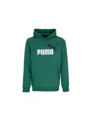 Bluza z kapturem Puma zielona