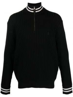 Пуловер с цип Neil Barrett черно