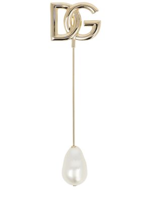 Laikrodžiai su kristalais Dolce & Gabbana auksinė