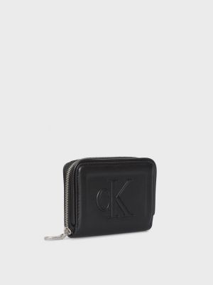 Чорний гаманець на блискавці Calvin Klein Jeans