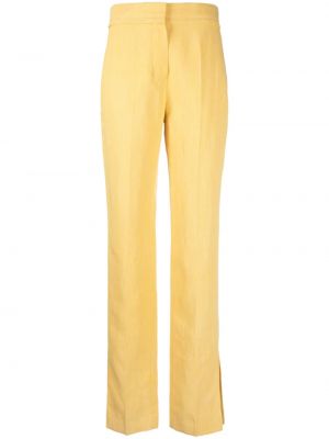Spodnie Jacquemus żółte