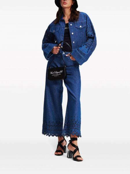 Veste en jean Karl Lagerfeld Jeans bleu