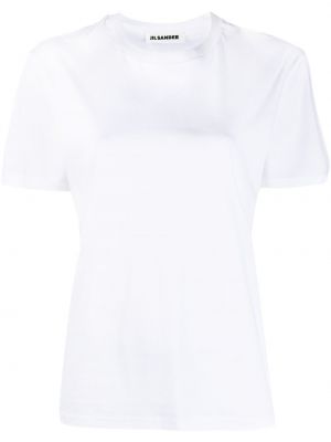Camiseta de tela jersey Jil Sander blanco