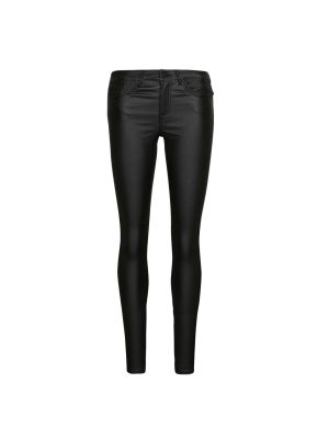 Pantaloni skinny fit cu buzunare Vero Moda negru