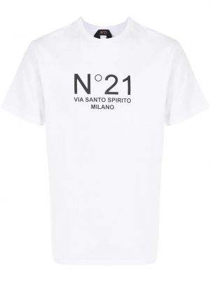 Tričko Nº21 - Bílá