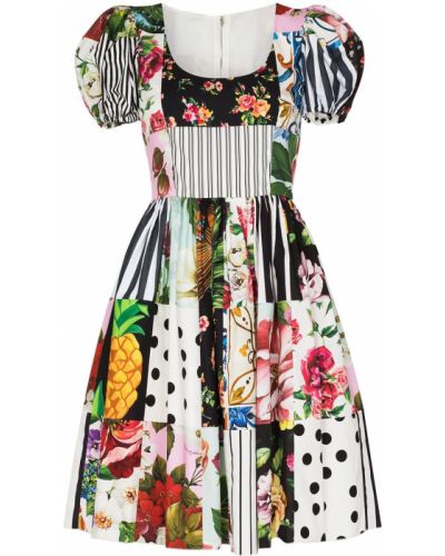 Mini šaty Dolce & Gabbana biela