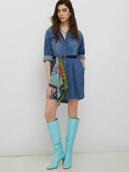 Sukienka jeansowa Liu Jo Jeans niebieska