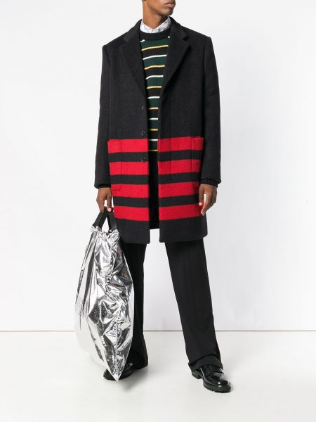 Dryžuotas paltas Calvin Klein