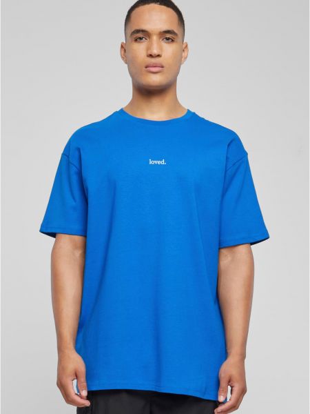 Oversized póló Merchcode kék