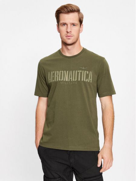 Тениска Aeronautica Militare зелено