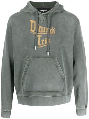 Hoodie Dsquared2 grön