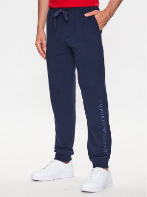 Sportinės kelnes Emporio Armani Underwear mėlyna