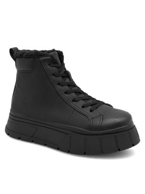 Členkové topánky Deezee čierna