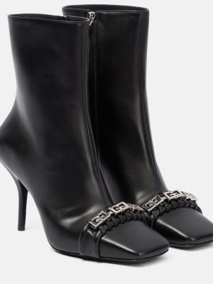 Ankle boots plecione Givenchy czarne